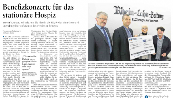 Artikel Rhein-Lahn Zeitung 23.02.2017
